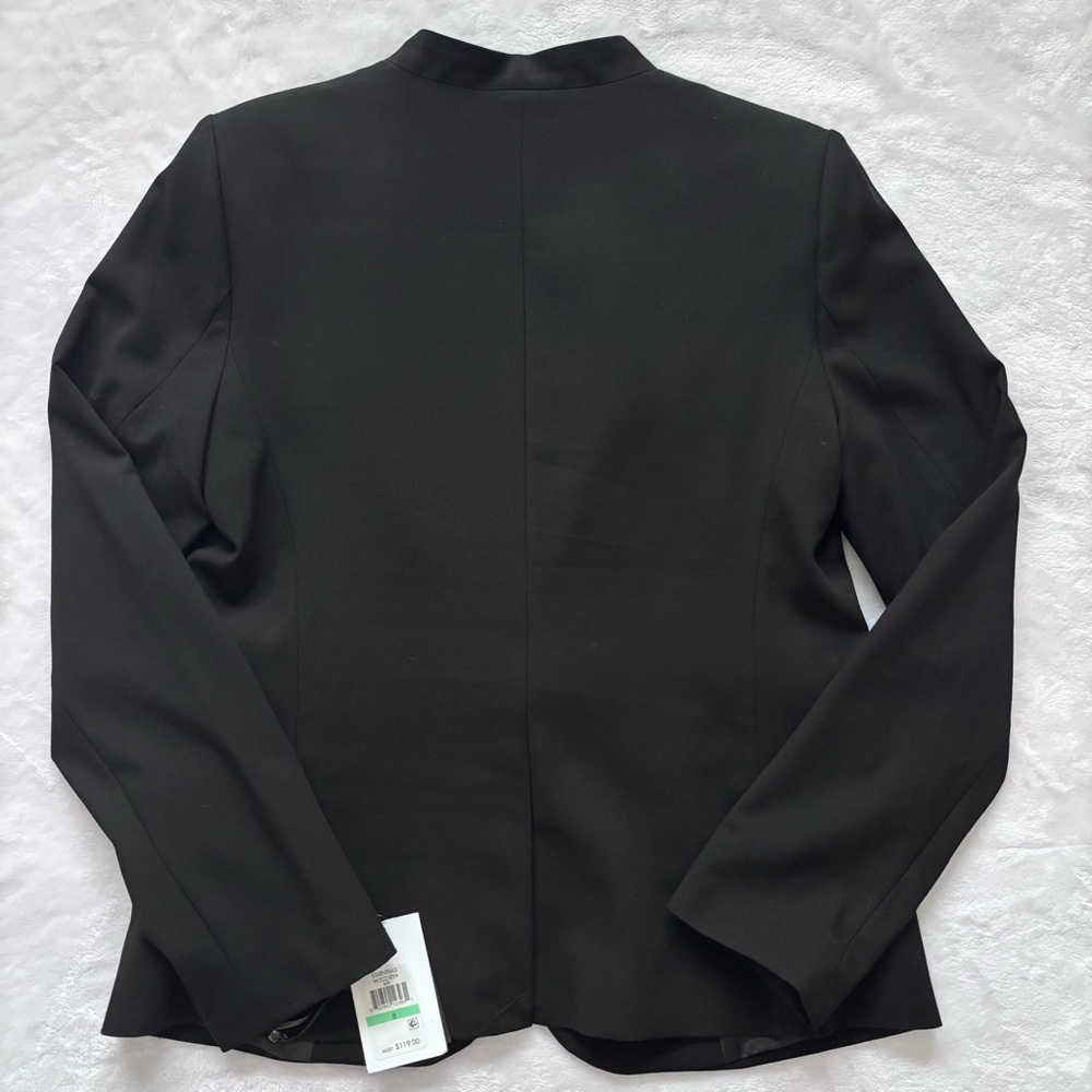 DKNY Essentials Fitted Single Button Black Blazer… - image 5